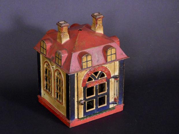 Cast Iron "Novelty Bank" Manufactured By The J. & E. Stevens Company